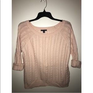 American Eagle Light Pink Sweater